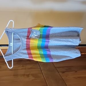Heathered Pride KC Royals tank
